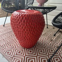 Strawberry Stool Side Table TikTok Viral