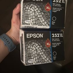Epson Black Printer Ink Cartridge 252XL 