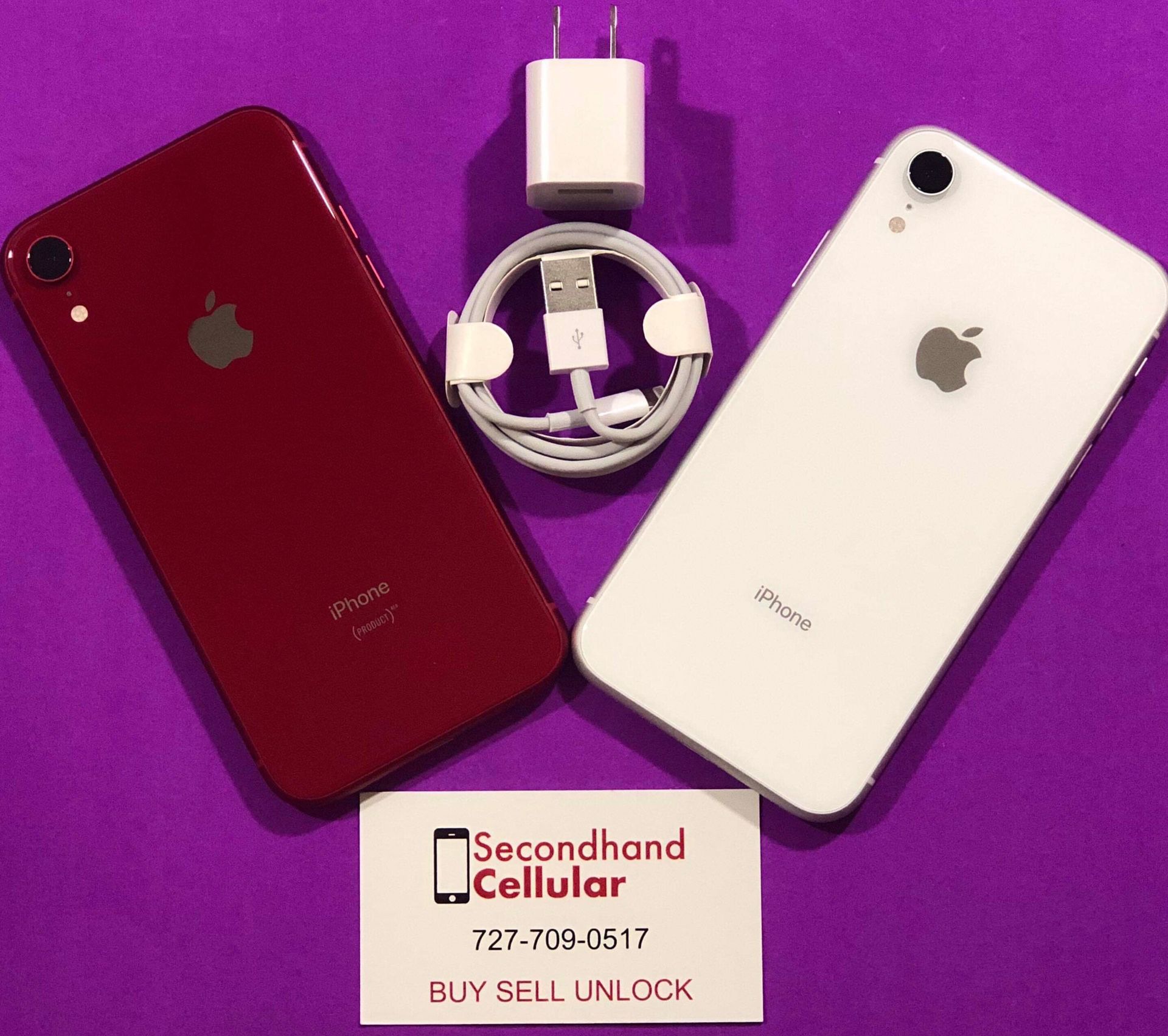 PRODUCT RED AND WHITE IPHONE XR SPRINT UNLOCKED