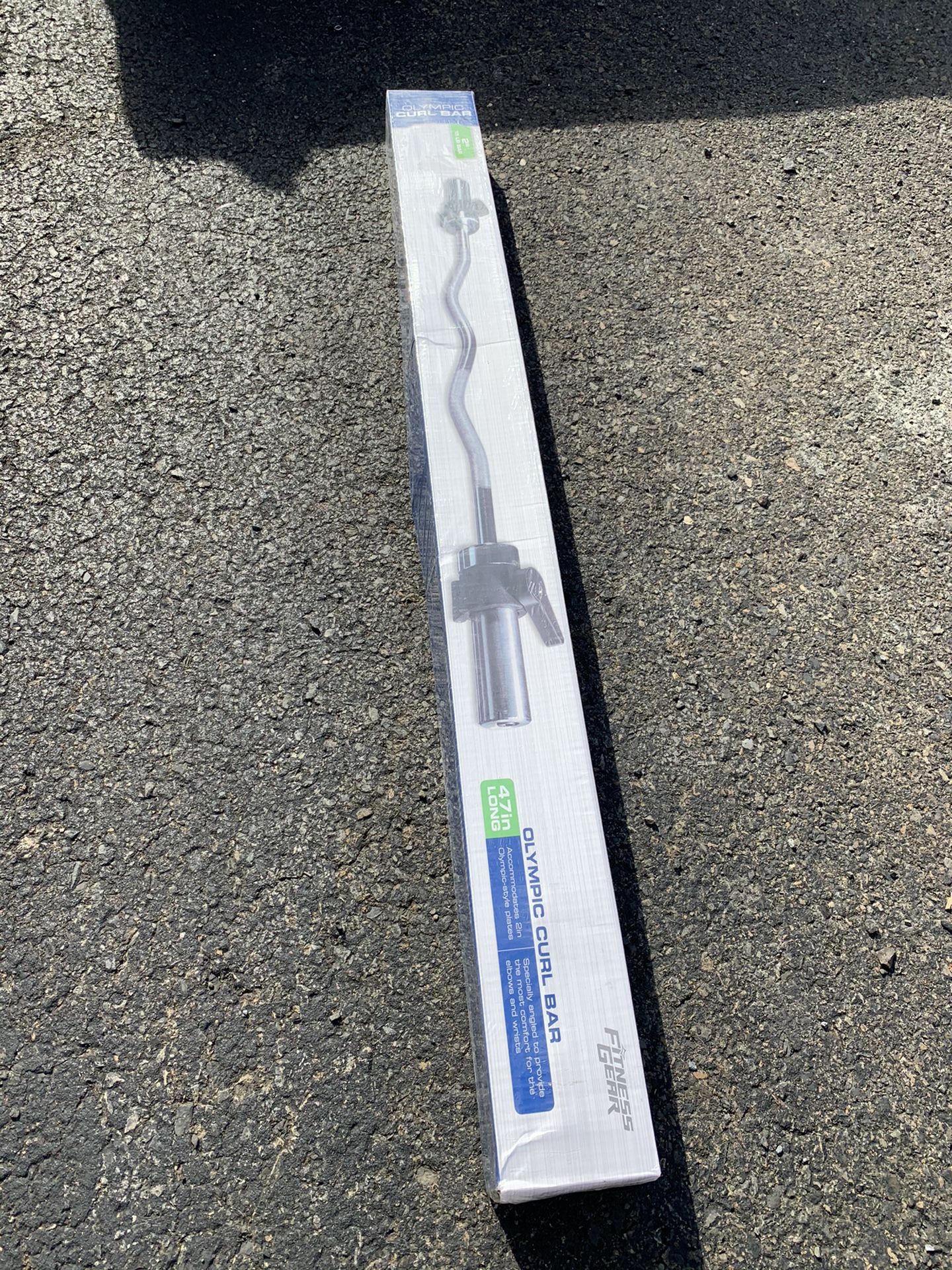 47” Olympic curl bar