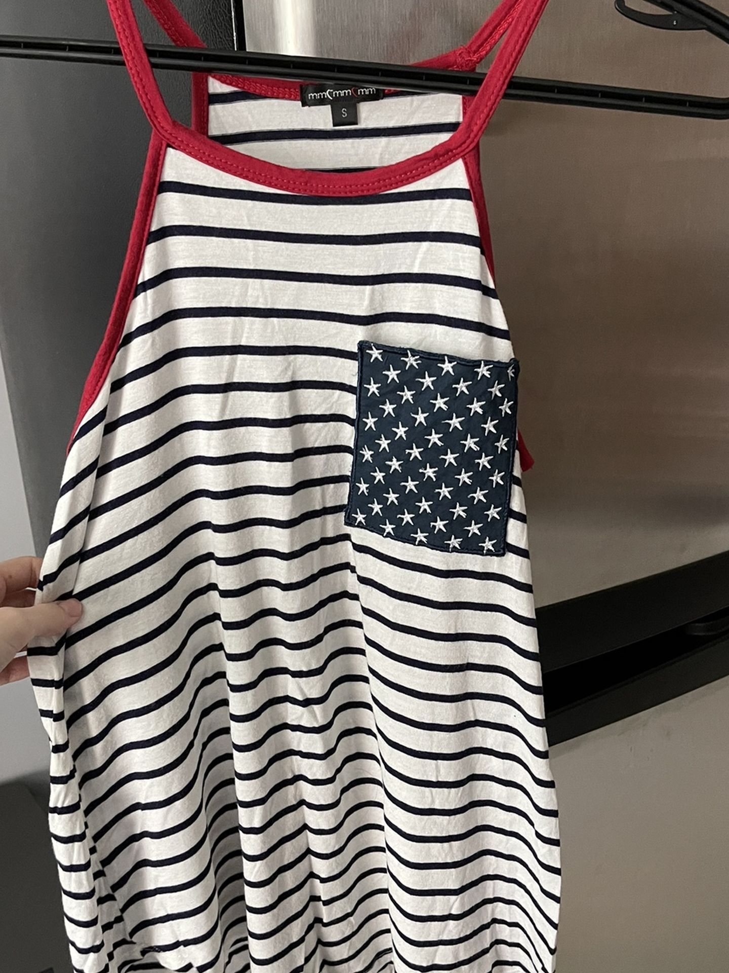 American Flag Tank Top