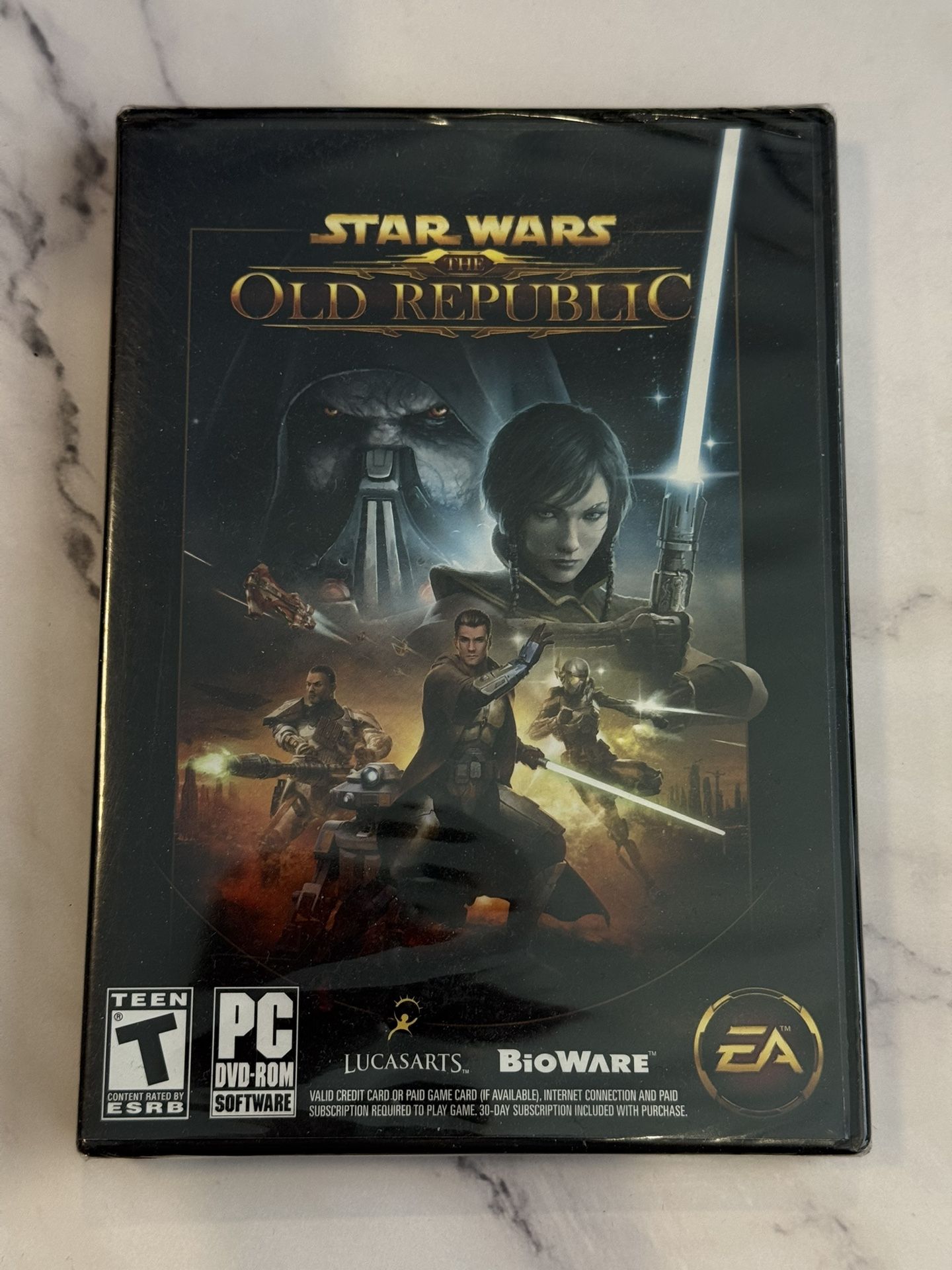 Star Wars The Old Republic For PC DVD Video Game