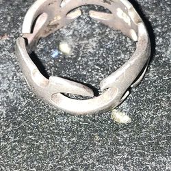 Sterling Silver Man's Ring Real 925 Size 8