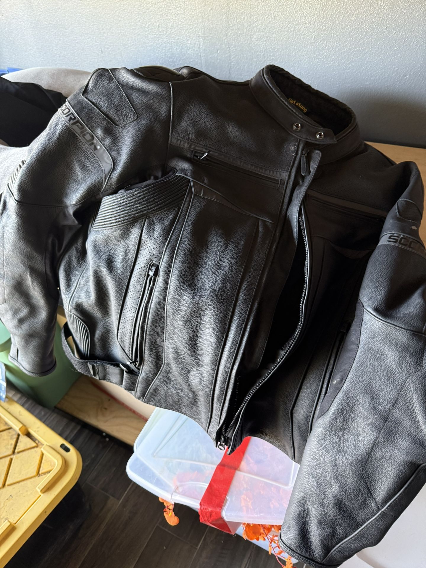 Scorpion Leather Motorcycle Jacket