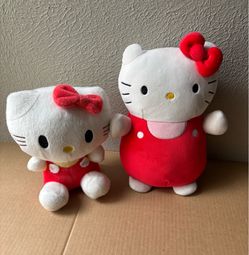 Hello Kitty bundle 2 plushies