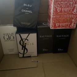 men’s and women perfume and cologne