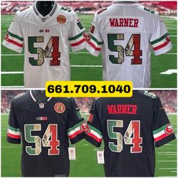 Fred Warner San Francisco 49ers Mexico Limited Jersey– All Stitched Jersey