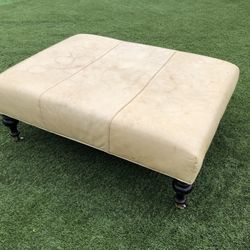 Ottoman (Leather)