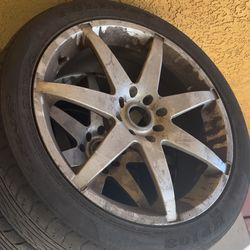 Rims/Tires 2008 Nissan Sentra 215/45R17 4Lugs