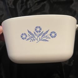 Corning Ware 1 1/2qt Blue Cornflower Casserole Only