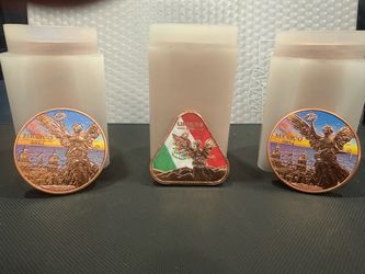 3 Rolls of Libertad Copper 60 oz total