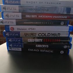 PS4 PS5 Games 