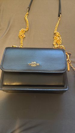 Black coach purse