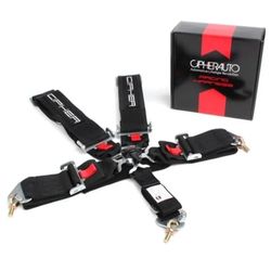Cipher 5 point race seatbelt harness