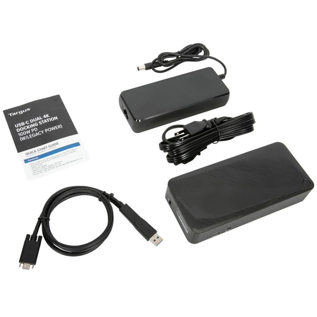 Targus USB C Universal DV4K Docking Station with 100W Power Delivery