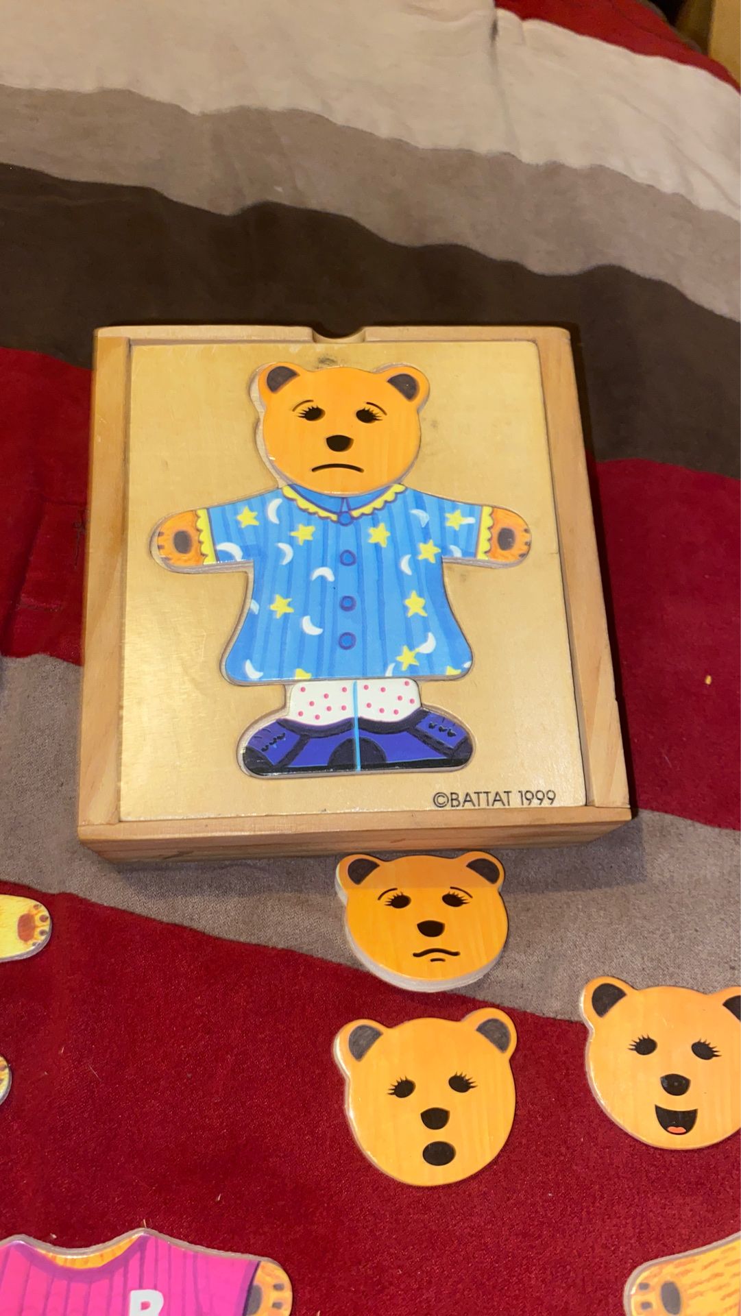 1999 Battat bear puzzle