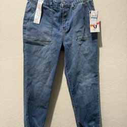 👖 NWT Tinseltown Hi-Rise Jogger Jeans 👖 Size: 9 / 29 | Classic Blue Denim