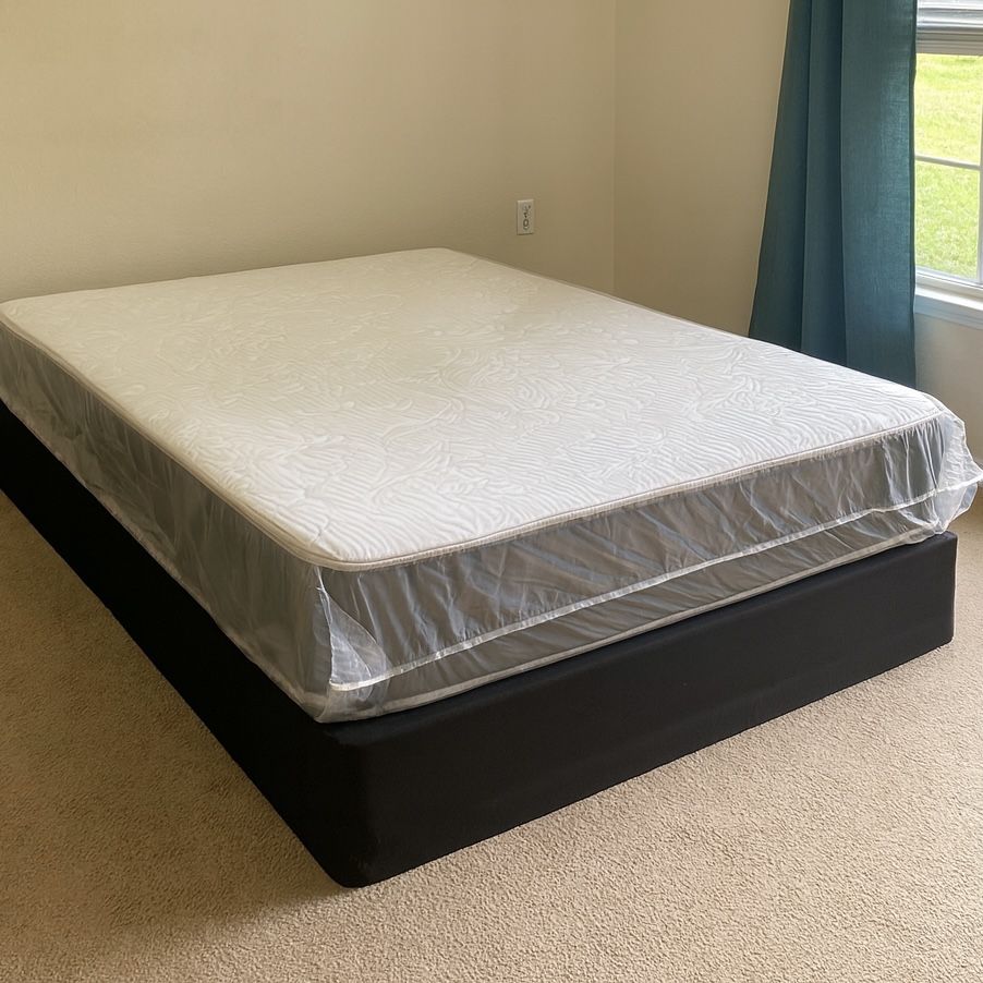 Brand New Queen Size Mattress 10” Thick – Factory Direct! Also available in Twin, Full & King. Ask about our Same-Day Delivery 🚚