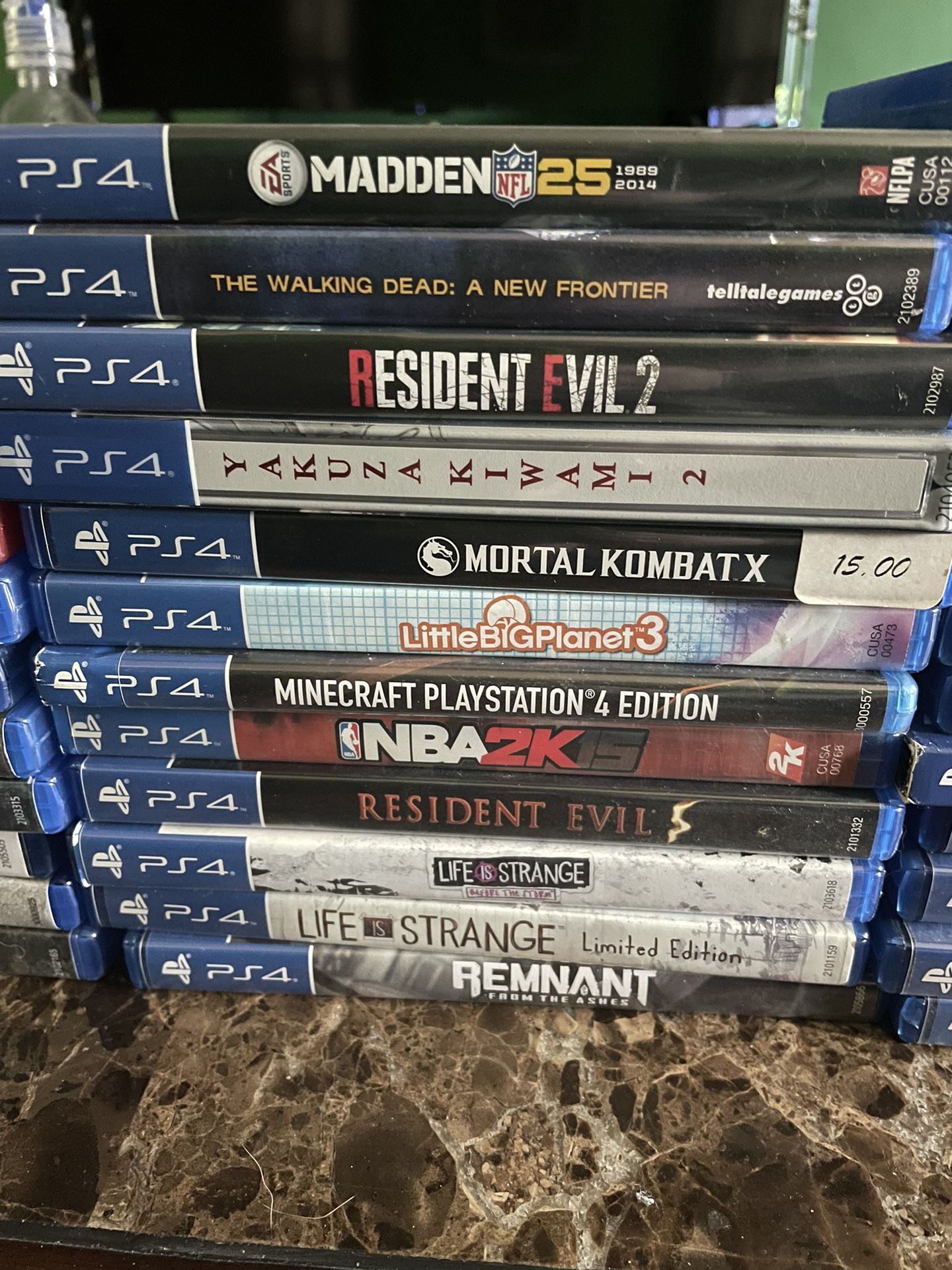 50 PS4 Games All In Cases Excellent Condition 