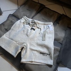 White Essential Shorts
