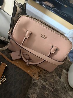Kate Spade New York Pink Saffiano Satchel