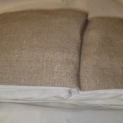 Restoration Hardware Heavyweight Linen Grommet Top Drape 50" X 84", Flax