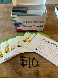 Pharm Phlash Flash cards