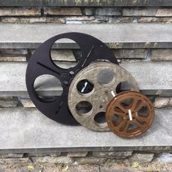 Free Lot of three film Reels Man cave Decor for Sale in Concord, MA -  OfferUp