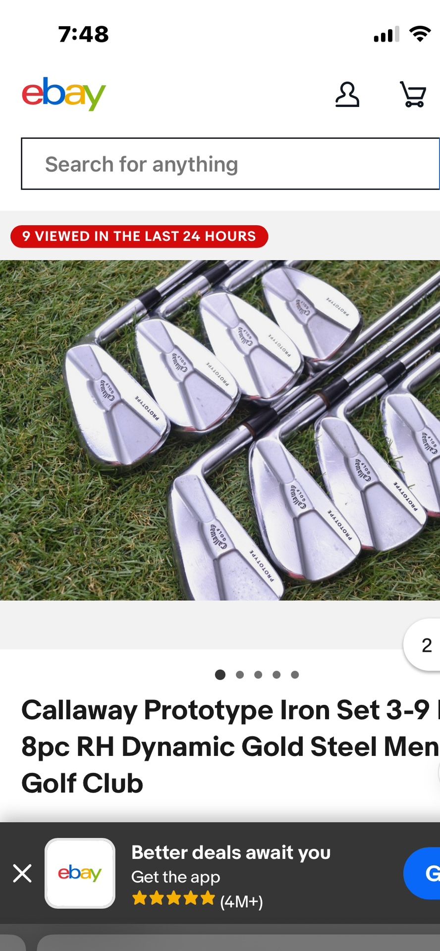 Callaway Prototype Irons