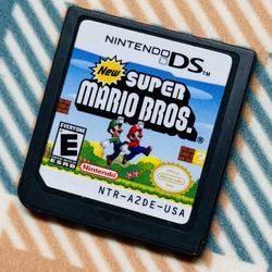 New Super Mario Bros. (Nintendo DS) Lite DSi XL 3DS 2DS Game Tested Works Well (1)
