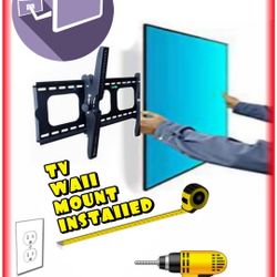 Tv Wall Mount Installed Bracket 