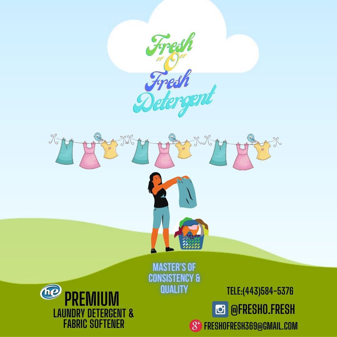Fresh “O” Fresh Premium Liquid Laundry Detergent
