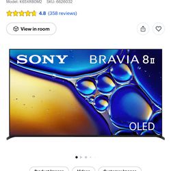 Sony Bravia 8 Mark 2 65”