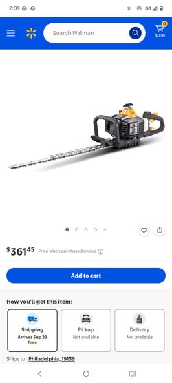 Poulan pro 2322 gas hedge trimmer works great