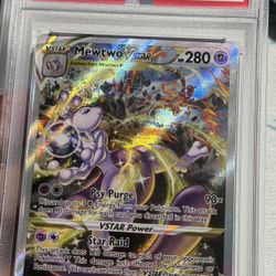 Mewtwo Vstar Crown Zenith Psa 10