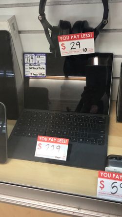 Microsoft Surface Pro 6, layaway available!