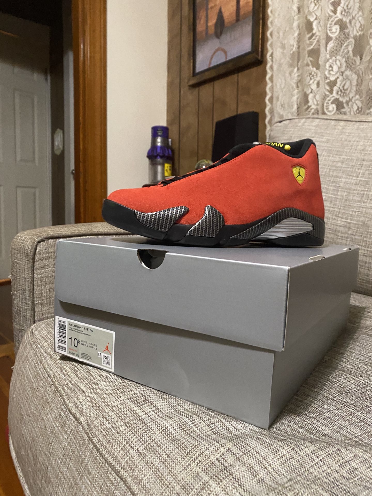 Air Jordan 14 “Ferrari” Sz 10.5