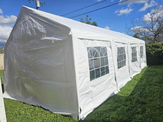 10x30 Party Tent Canopy Outdoor Gazebo Canopy Wedding Party Tent with 8Sidewalls