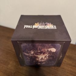 Final Fantasy Tactics The Ivalice Chronicles Collector's Box BRAND NEW - NO GAME