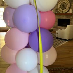 2 Tower balloons Birthday 30 Ballons Each Tower Gor. Birthday 