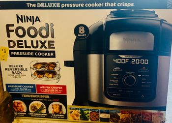 Brand New Ninja Foodi 8 - Qt Deluxe Pressure Cooker With Air Fryer