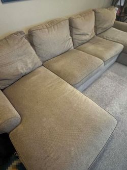 Large U-Shaped Sectional Couch