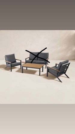 Patio Chairs with Cofeee Table