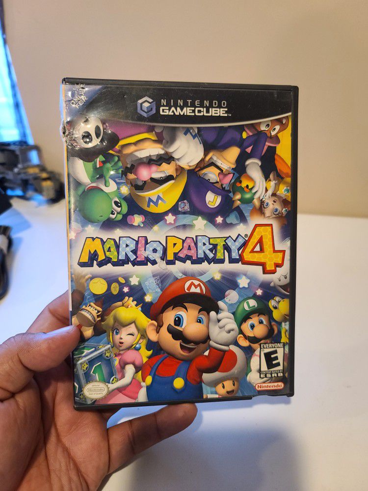 Vendo Juego Gamecube Mario Party 4 Probado Funciona Perfecto 