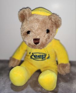 Peeps plush teddy bear