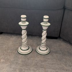 Swirl Candlesticks
