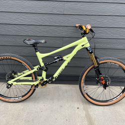Full Suspension Single Speed Fox Specialized Sram Spank Mtb Mountain Bike