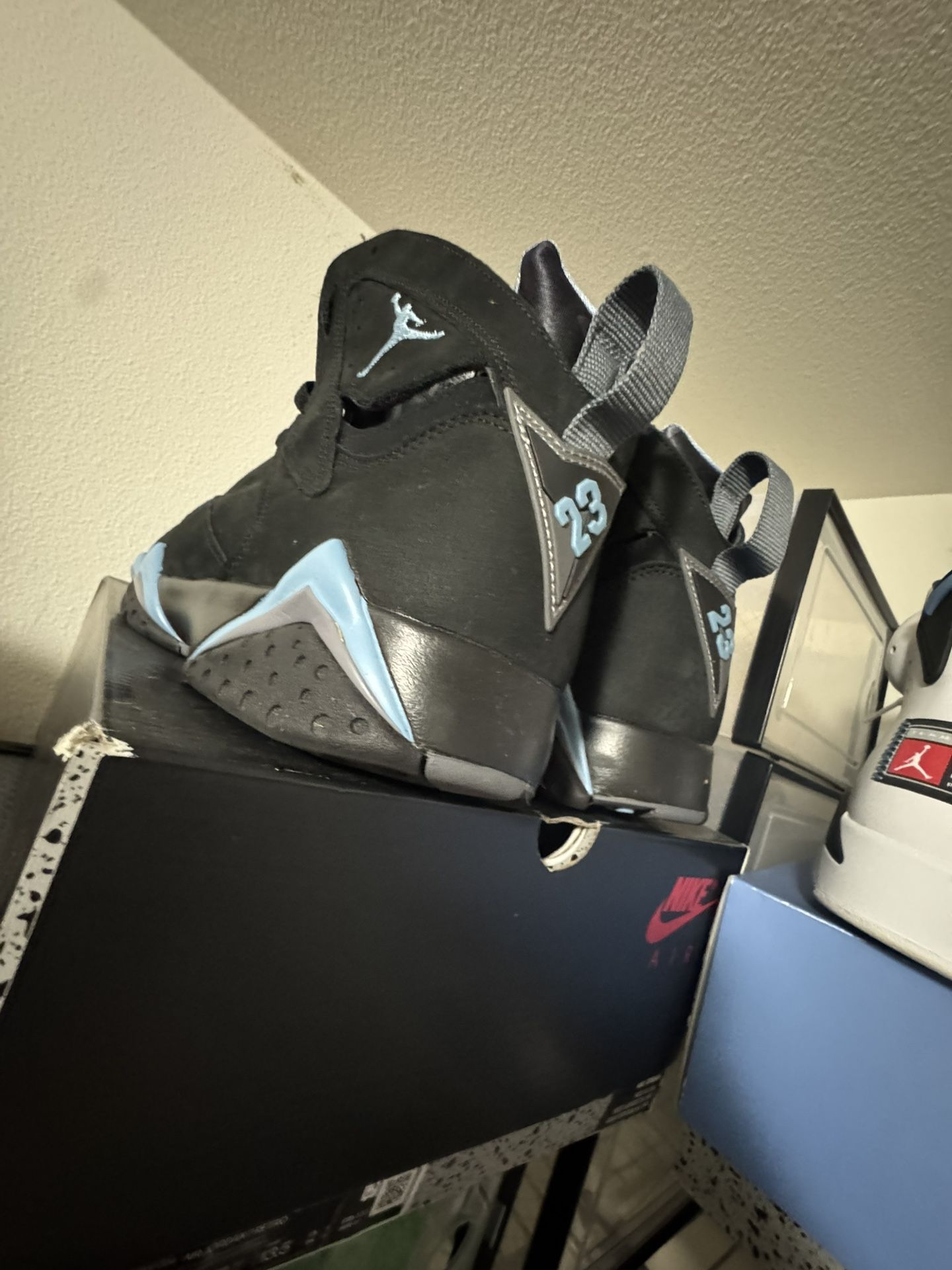 Jordan 7 Unc Black