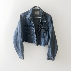 INDULGE IN BLUE Jacket  Archer Illustration size L