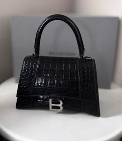 Small Balenciaga hour glass hand bag